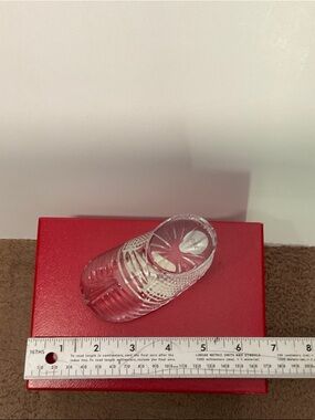 Waterford Crystal Clear Cut Glass Toothpick Holder